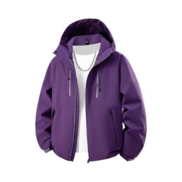 Imagem de Jaqueta Masculina Impermeável E À Prova De Vento Para Caminhadas, Esca