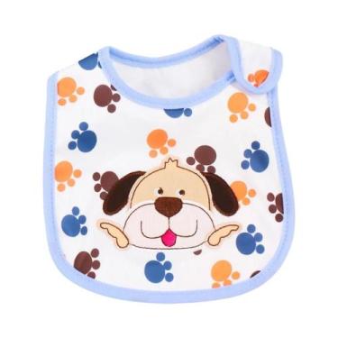 Imagem de Babadores Impermeáveis De Desenho Animado Para Bebês (Meninas E Menino