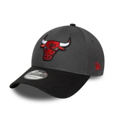 Imagem de BONE NEW ERA 9FORTY CHICAGO BULLS NBA CINZA-Masculino
