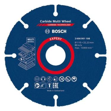 Imagem de Disco Expert Multi Material Esmerilhadeira 115mm 2608901188 Bosch - DI