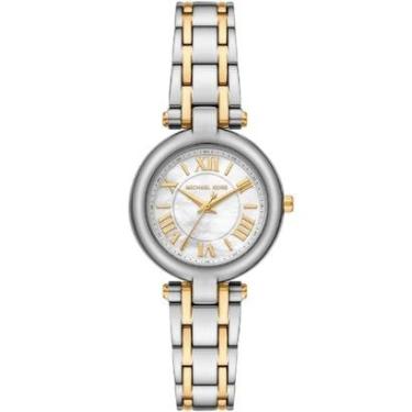 Imagem de Relógio Michael Kors Laney MK4895/1KN Prata e Dourado-Feminino