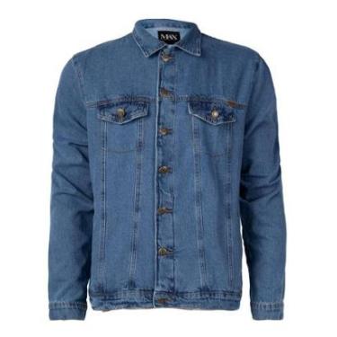 Imagem de Jaqueta Jeans Masculina Max Denim Tradicional Azul-Masculino