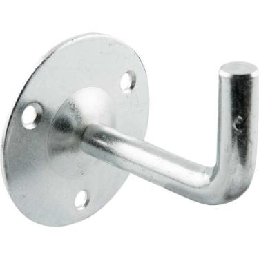Imagem de Suporte Para Corrimão, Redondo, Tipo Gancho, 1/2", Zincado, Vonder Ost