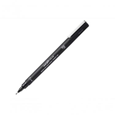 Imagem de Caneta Nanquim Uni-Ball Uni Pin Black 0.1 com Ponta Poliéster e Ponteira de Metal 1 Uni...
