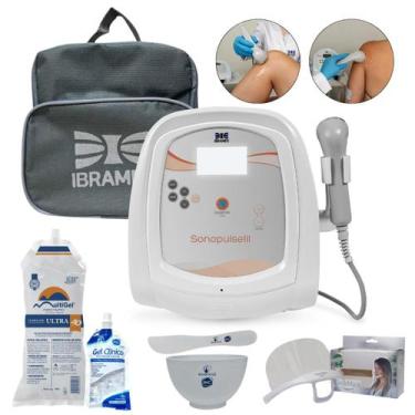 Imagem de Sonopulse III 1 E 3 Mhz + Bolsa Ruby + Gel + Brindes - Ibramed