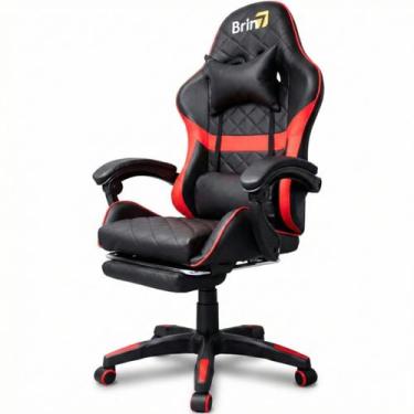 Imagem de Cadeira Gamer Brin7 B7-013 Reclinável material sintético Conforto Ergo