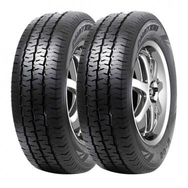 Imagem de Kit 2 Pneus Ovation Aro 16 225/65 R16C V102 8PR 112/110T