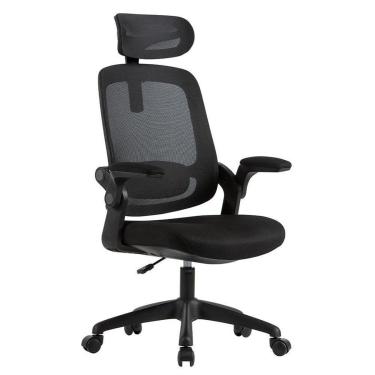 Imagem de Cadeira Office Elements Astra Preto, Ajuste de Inclinação Automático-Unissex