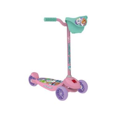 Imagem de Patinete Skatenet Patrulha Canina (Rosa) 3283 Bandeirante, Rosa, Patru