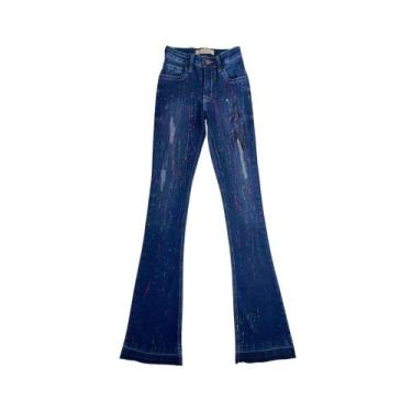 Imagem de Calça Feminina Arame Jeans Colors Flare Ref. 2200102, 36