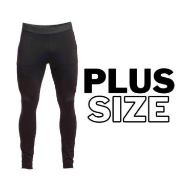 Imagem de Calça Térmica Segunda Pele Masculina Compressão Esportiva Tamanho Norm
