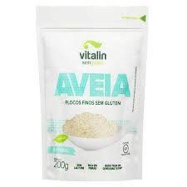 Imagem de Aveia Em Flocos Finos Sem Glúten 200g - Vitalin