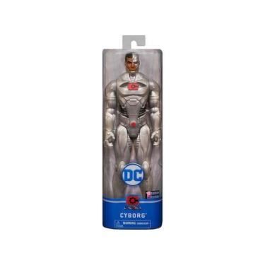 Imagem de Boneco Articulado Cyborg 30cm Dc Comics - Sunny