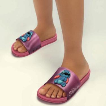 Imagem de Chinelo Stitch Slide Infantil Meninas Ipanema Mania Gapea 22994, Rosa,