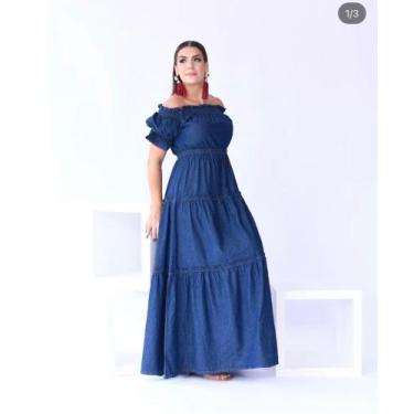 Imagem de Vestido Jeans longo - Naiara Campos NC