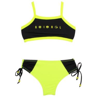Imagem de Biquini Infantil Amarelo Smile Banana Sungas, Amarelo, 3