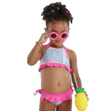 Imagem de Biquini Infantil Estampado Sea Colection Mon Sucré, 2, Estampado