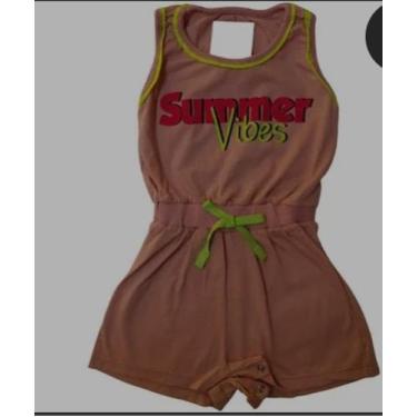 Imagem de Macaquinho feminino infantil - Brincando de Vestir