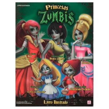 Imagem de Princesas Zumbis Álbum De Figurinhas Completo Para Colar - Alto Astral