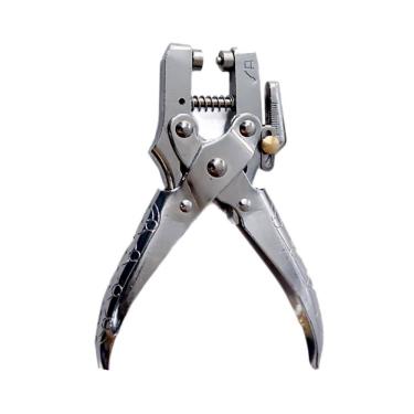 Imagem de Alicate Furador Aplicador de Ilhós Motivate 4,6MM e 4,8MM 20 Folhas Uso Doméstico Escolar Profissional