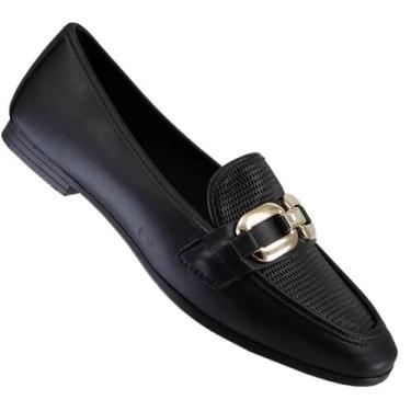 Imagem de Sapato Dakota D0822 Mocassim Loafer Feminino, Preto, 34