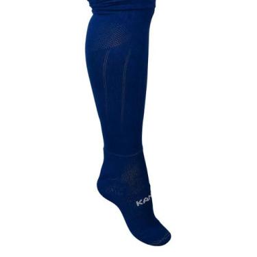 Imagem de Meião Kanxa Profissional Futebol Original 1magnus -, Azul marinho, 39/