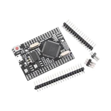 Imagem de Mega2560 Pro ATmega2560-16AU USB CH340G modelo de placa de desenvolvim