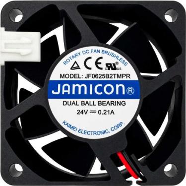 Imagem de JF0625B2TMPR 24V 0.21A 2 Fios 2 Pinos 60X60X25MM A1 - Jamicon