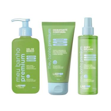 Imagem de Kit Green Breeze Spa Day Labotrat Gel de Banho Hidratante Corporal e B