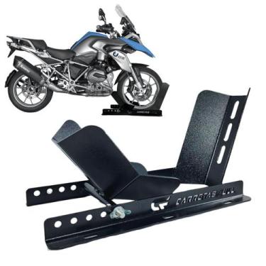 Imagem de Trava Roda Moto Universal Cavalete Calço Aro 14 A 21 - Sirius X Auto