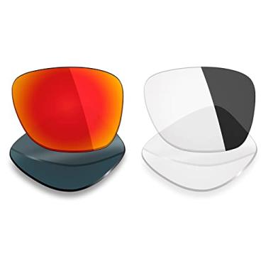 Imagem de Mryok 2 pares de lentes polarizadas de substituição para óculos de sol Oakley Catalyst – Opções