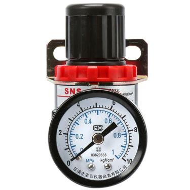 Imagem de Regulador de Pressão para Compressor Com Manômetro 1/4 AR2000