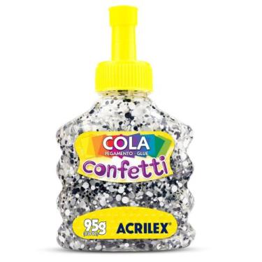 Imagem de Cola Especial Para Artesanato Confetti 95G Espacial - Acrilex