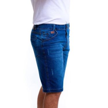 Imagem de Bermuda Jeans Fit Masculina - Restrito Jeans