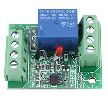 Imagem de Módulo de relé, Fydun DC 12 V Single Channel Bistable Circuit Switch Módulo de Controle de Relé com Isolamento Optoacoplador