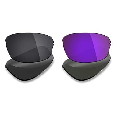 Imagem de Mryok 2 pares de lentes polarizadas de substituição para óculos de sol Oakley Half Wire 2.0 – Opções