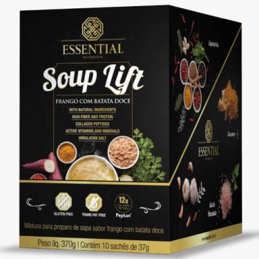 Imagem de Soup Lift Frango Com Batata Doce 10 Sachês 37G Essential Nutrition