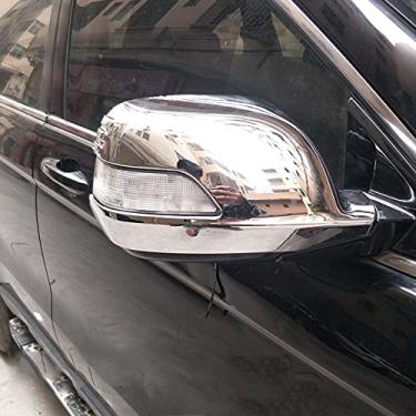 Imagem de JIERS Para Honda CR-V CRV 2007-2011, moldura da capa do espelho lateral retrovisor do carro ABS cromado, acessórios da capa do espelho da porta lateral da porta traseira
