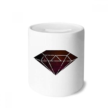Imagem de DIYthinker Crystal Universe Sky Fantasy Red Money Box caixa de cerâmica porta-moedas presente de cofrinho
