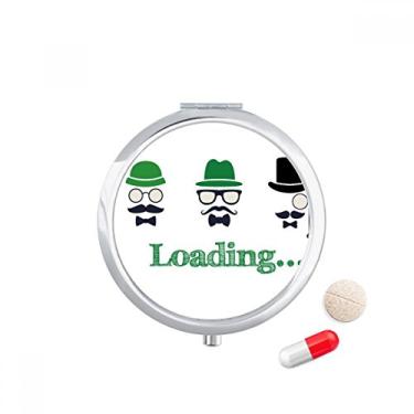 Imagem de Green Hat — Caixa de armazenamento de medicamentos para colorir piadas chinesas