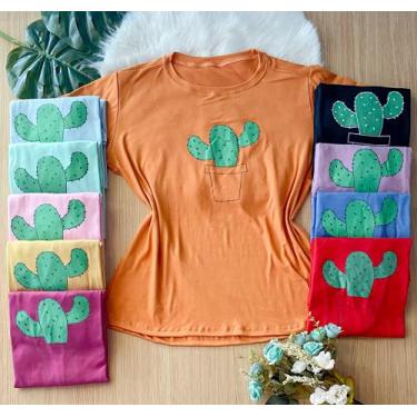 Imagem de Kit 10 Blusas Feminina Estampas Variadas Preço Baixo - Chick Flor