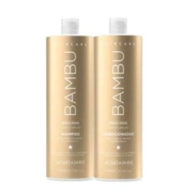 Imagem de Jacque Janine Kit Hair Care Bambu Shampoo 800Ml E Condicionador 750Ml