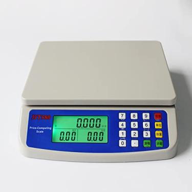 Imagem de Balança Eletrônica De Computação De Preços, 25/30/40kgx0.01g Balança Eletrônica De Preços Balança De Contagem De Alta Precisão Balança Digital De Preços Para Lojas Restaurante(40kg-1g)