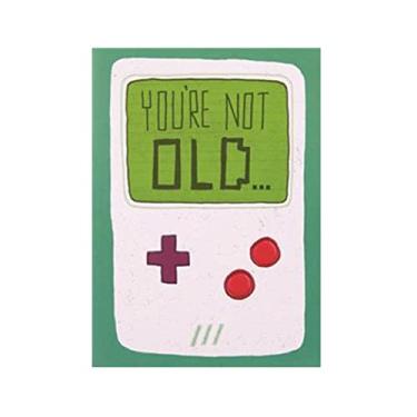 Imagem de Design Design Cartão de aniversário retrô Game Boy – Geral