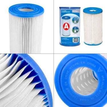 Imagem de Kit 06 Cartuchos Refil Tipo a Filtro Intex Bomba 2006 3785