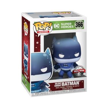 Imagem de Boneco DC Super Heroes Silent Knight Batman Holiday Special Edition Pop Funko 366