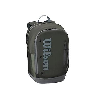 Imagem de Mochila de tênis WILSON Tour – verde escuro, comporta até 2 raquetes