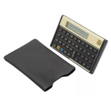 Imagem de Calculadora Financeira 12C Gold Display Lcd Original - Hp