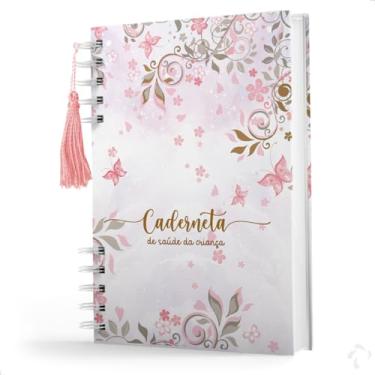 Imagem de Caderneta De Vacinação Menina - Capa Dura - Versão Atualizada - Floral