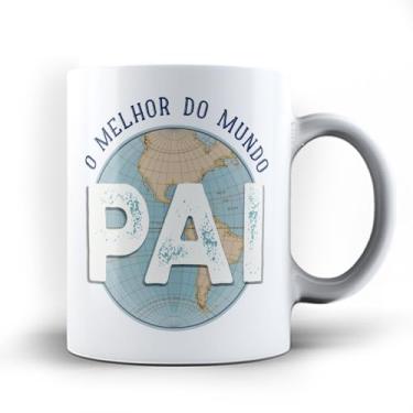 Imagem de Caneca xicara Pai o melhor do Mundo Papai 24 (Amarela)